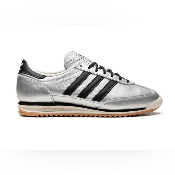 ✨NWT✨ Adidas SL 72 OG Women’s, Silver Metallic/Black, Size 8.5 - Picture 2 of 14